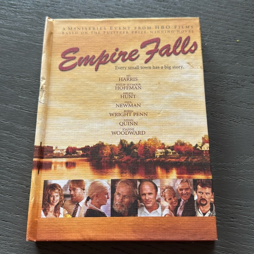 Empire Falls 2 DVD 📀 Set 
Novel by : Richard Russo